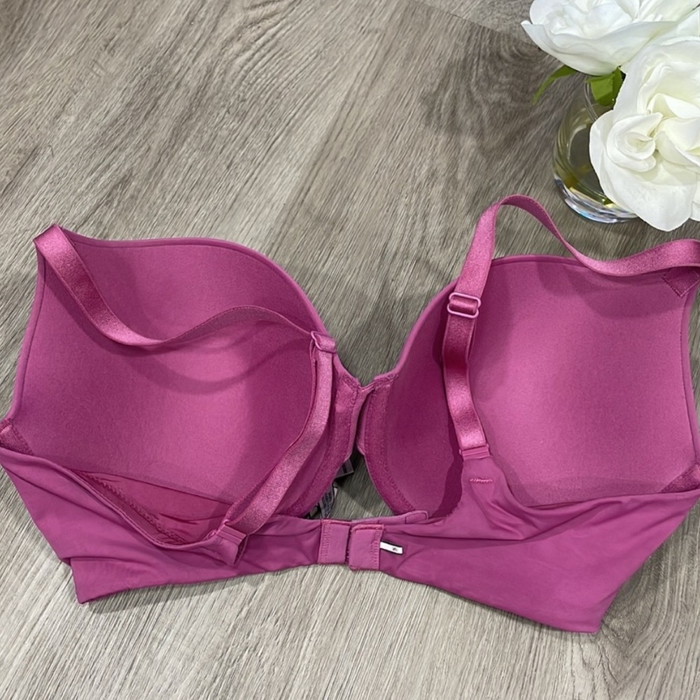 Victoria’s Secret Push-Up Bra, Hot Pink, 36E (DD) - Picture 2 of 7